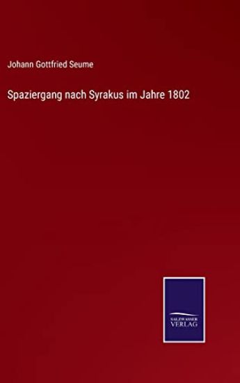 Spaziergang nach Syrakus im Jahre 1802