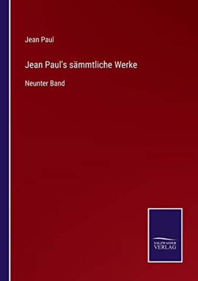 Jean Paul's sämmtliche Werke
