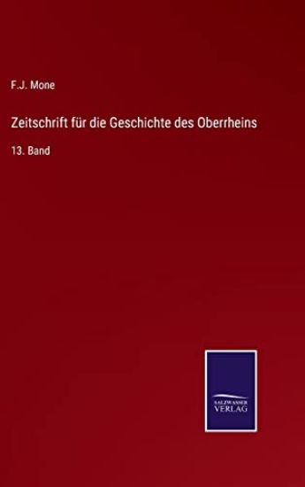 Zeitschrift für die Geschichte des Oberrheins