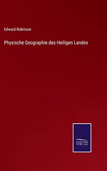 Physische Geographie des Heiligen Landes