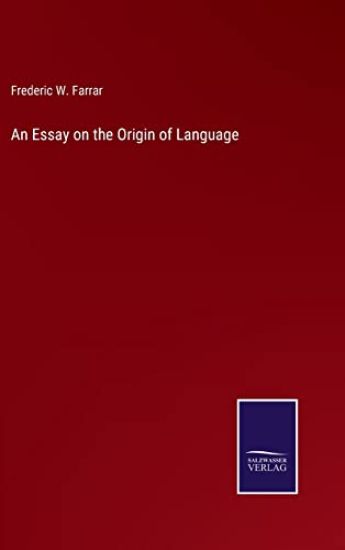 An Essay on the Origin of Language