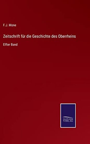 Zeitschrift für die Geschichte des Oberrheins