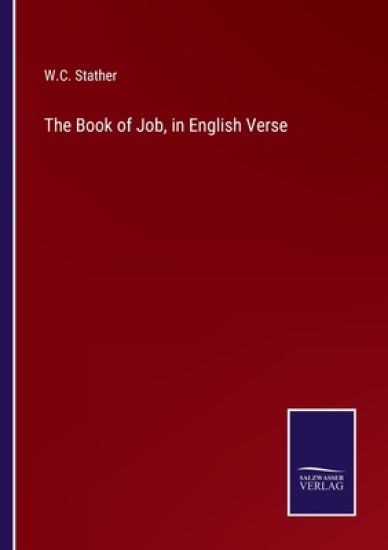 The Book of Job, in English Verse