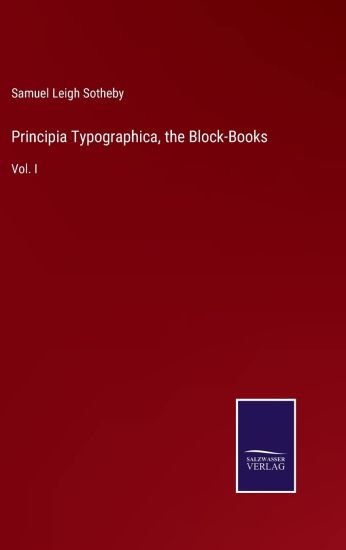 Principia Typographica, the Block-Books