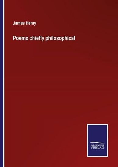 Poems chiefly philosophical