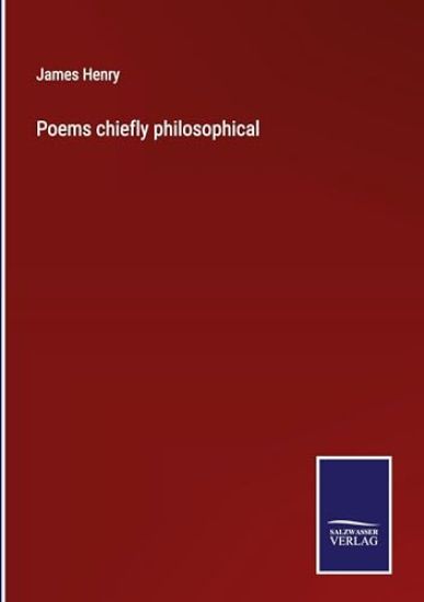 Poems chiefly philosophical