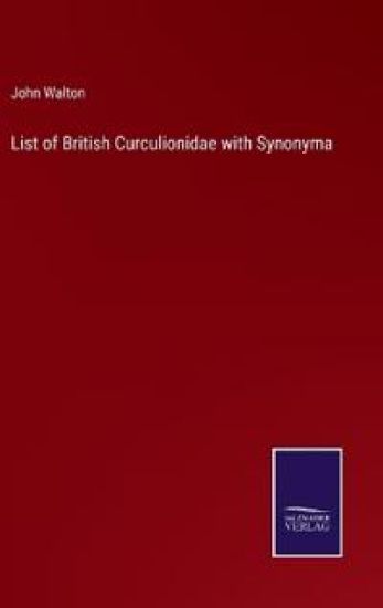 List of British Curculionidae with Synonyma