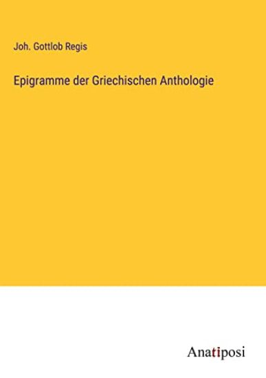 Epigramme der Griechischen Anthologie