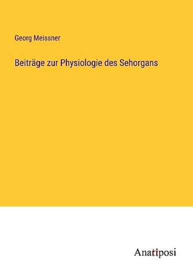 Beiträge zur Physiologie des Sehorgans