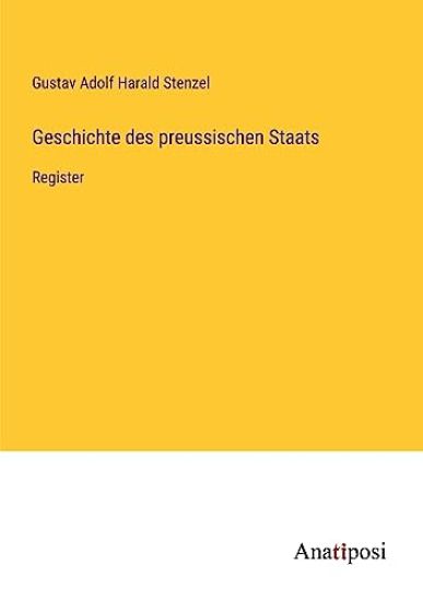 Geschichte des preussischen Staats