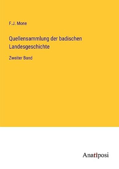 Quellensammlung der badischen Landesgeschichte
