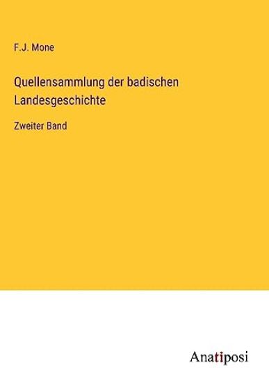 Quellensammlung der badischen Landesgeschichte