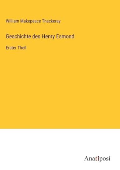 Geschichte des Henry Esmond