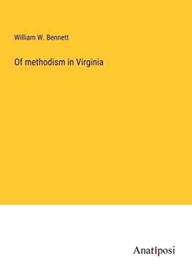 Of methodism in Virginia