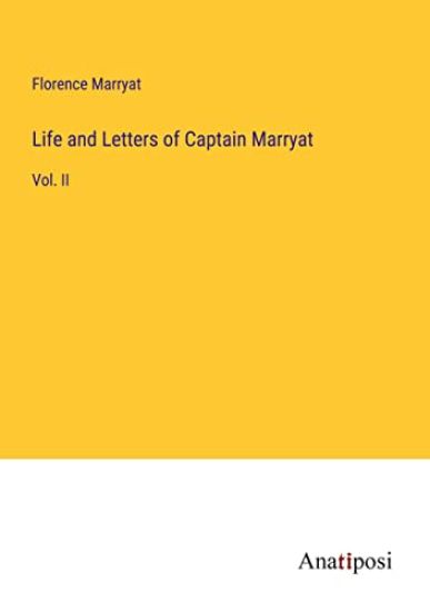 Life and Letters of Captain Marryat
