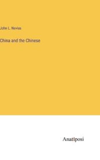 China and the Chinese