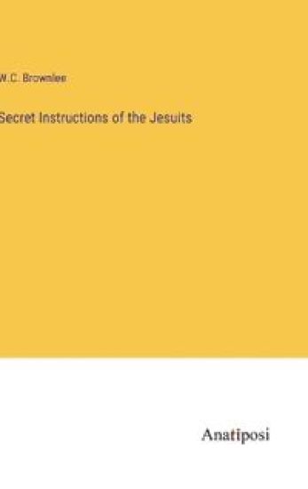 Secret Instructions of the Jesuits