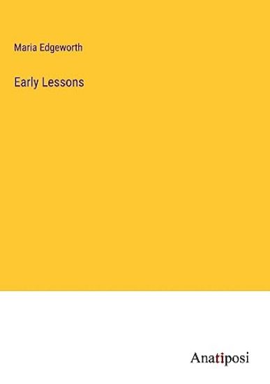 Early Lessons