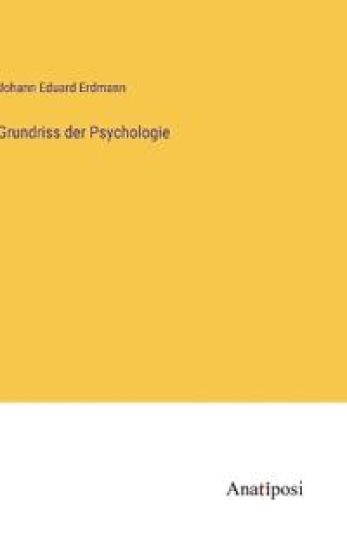 Grundriss der Psychologie