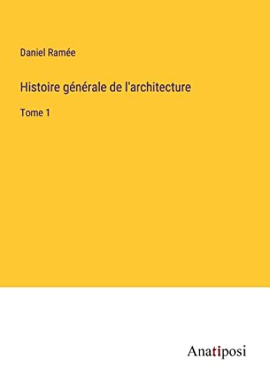 Histoire générale de l'architecture