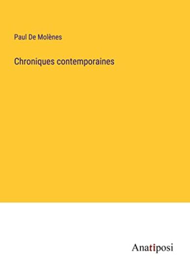 Chroniques contemporaines