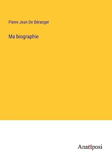 Ma biographie