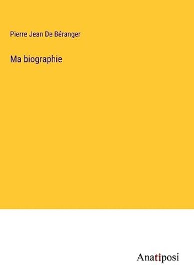 Ma biographie