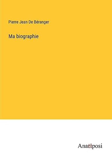 Ma biographie