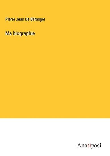 Ma biographie
