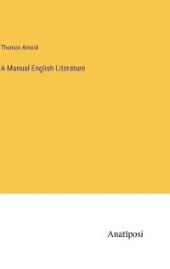 A Manual English Literature