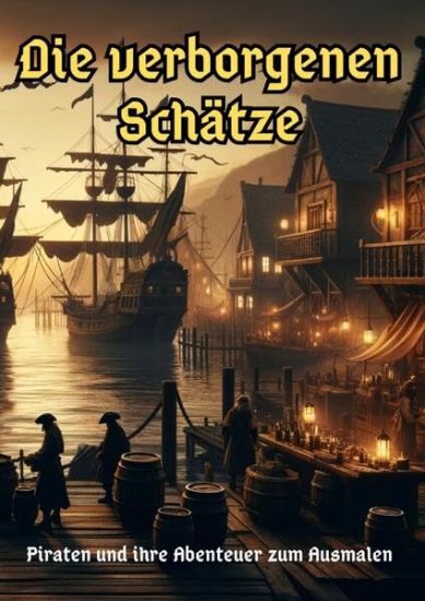 Die verborgenen Schätze: Piraten und ihre Abenteuer zum Ausmalen