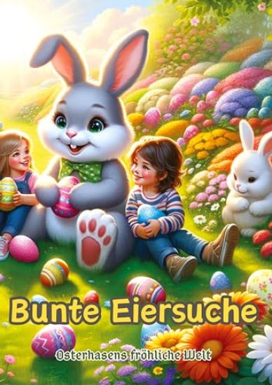 Bunte Eiersuche: Osterhasens fröhliche Welt
