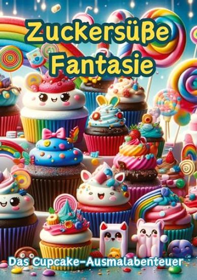 Zuckersüße Fantasie: Das Cupcake-Ausmalabenteuer