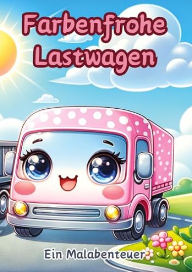 Farbenfrohe Lastwagen: Ein Malabenteuer