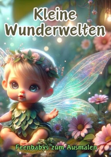Kleine Wunderwelten: Feenbabys zum Ausmalen