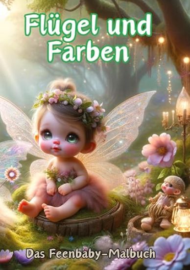 Flügel und Farben: Das Feenbaby-Malbuch