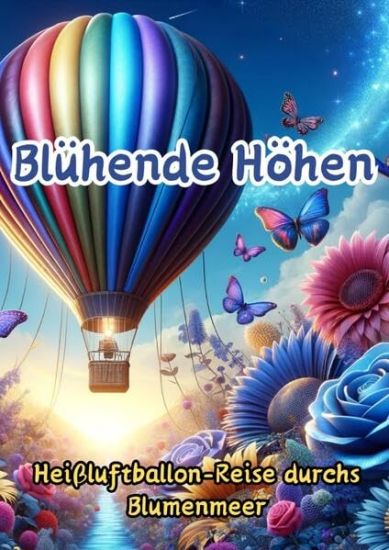 Blühende Höhen: Heißluftballon-Reise durchs Blumenmeer