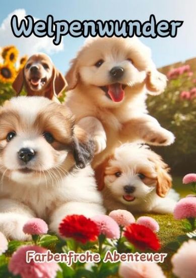 Welpenwunder: Farbenfrohe Abenteuer