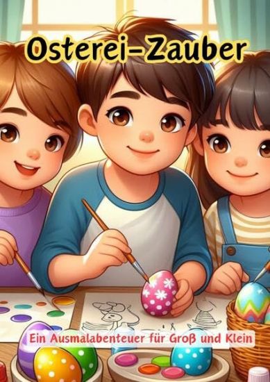 Osterei-Zauber: Ein Ausmalabenteuer für Groß und Klein