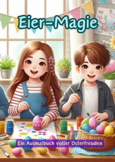 Eier-Magie: Ein Ausmalbuch voller Osterfreuden