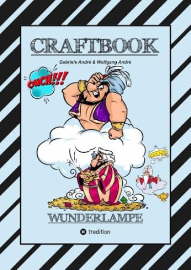 Craftbook - 100 Magische Motive Aus Dem Morgenland - Orient - Dschinn - Flaschengeist - Fliegender Teppich - Rätsel: Wunderlampe