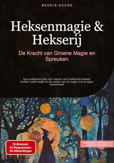 Heksenmagie & Hekserij: De Kracht van Groene Magie en Spreuken: Een praktische gids voor heksen met traditionele heksen kruiden, seidr-magie en de wet