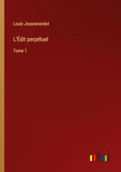 L'Édit perpétuel