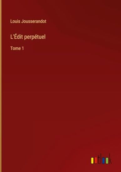 L'Édit perpétuel