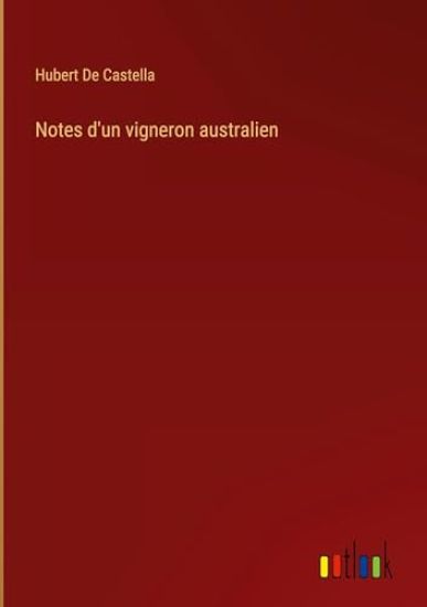 Notes d'un vigneron australien