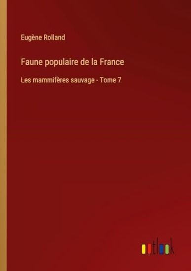Faune populaire de la France
