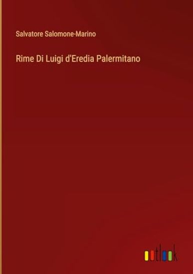 Rime Di Luigi d'Eredia Palermitano