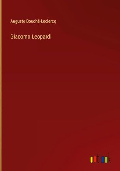 Giacomo Leopardi