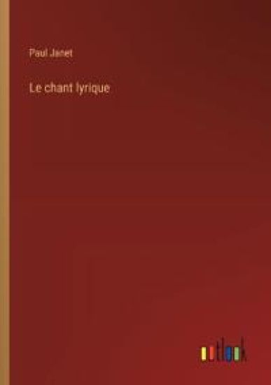 Le chant lyrique
