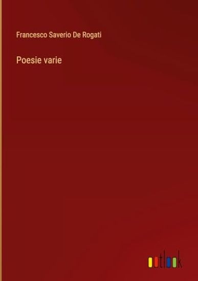 Poesie varie